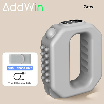 Mini Fascia Ring Muscle Recovery Device – Adjustable Strap, Cordless Rechargeable Massager for Waist & Back